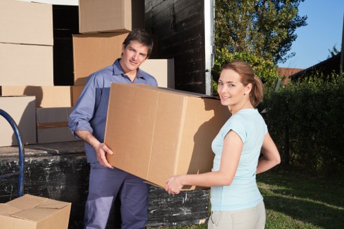 Van service handling residential delivery in Swiss Cottage